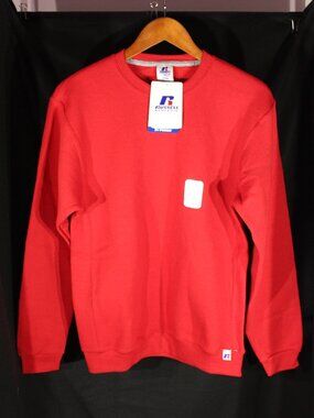 Russell Red Pullover Sweatshirt - Size Youth XL (NWT)